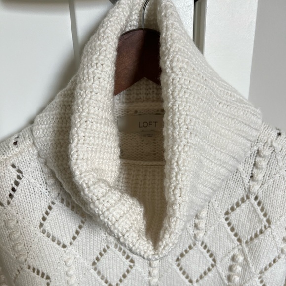 LOFT Cowl-Neck Sweater (XS) - Picture 3 of 11